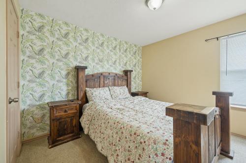 Ένα ή περισσότερα κρεβάτια σε δωμάτιο στο Modern Comfort Home in Katy