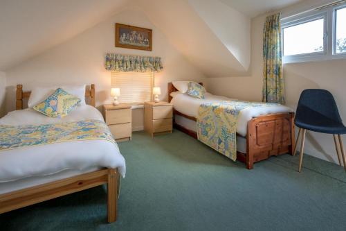 En eller flere senge i et værelse på Sunnydale