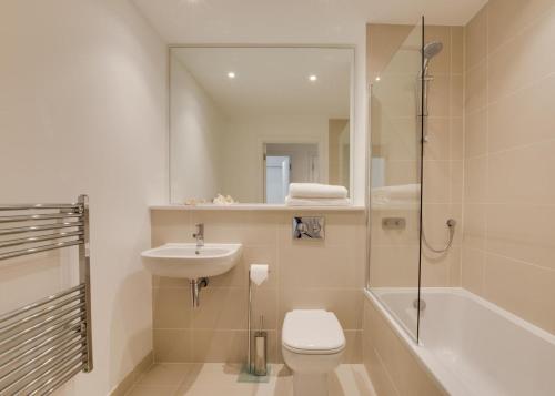 Koupelna v ubytování No 16 The Dunes