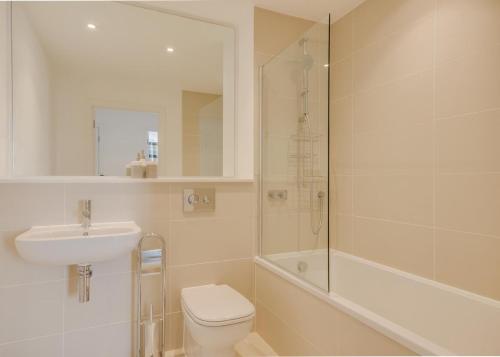 Koupelna v ubytování No 34 The Dunes