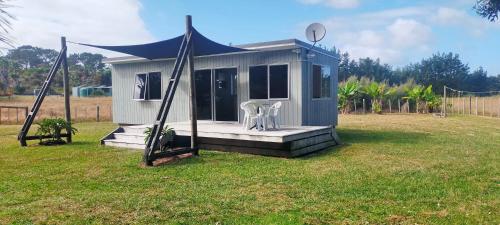 Κήπος έξω από το Houhora Hideaway