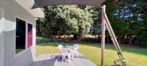 Κήπος έξω από το Houhora Hideaway