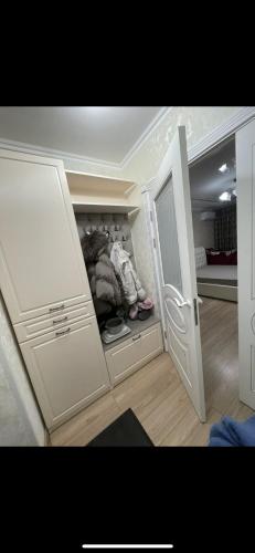 Llit o llits en una habitació de Apartamentt