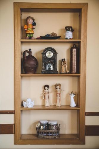 Dapur atau dapur kecil di Borostyánkert Étterem & Vendégház