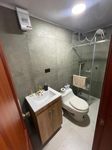 Koupelna v ubytování Suite R&G