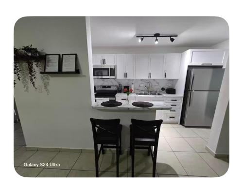 Η κουζίνα ή μικρή κουζίνα στο Casita Seda