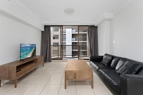 Μια τηλεόραση ή/και κέντρο ψυχαγωγίας στο Fiori Apartments