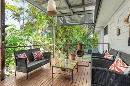 Zona de estar de Tranquil Hideaway in Redcliffe