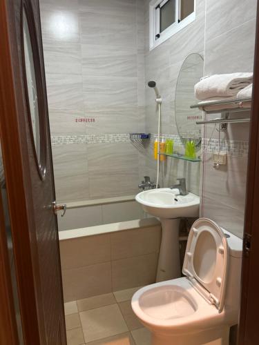 Ein Badezimmer in der Unterkunft Hot Spring Hill B&B