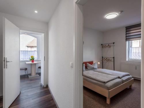 Ένα ή περισσότερα κρεβάτια σε δωμάτιο στο Comfort Near Harz Trails