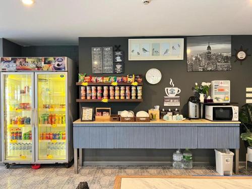 Η κουζίνα ή μικρή κουζίνα στο BB House Mini Suite Hotel