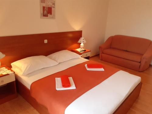 Katil atau katil-katil dalam bilik di APARTMAN 2 KRISTINKA Gujinović