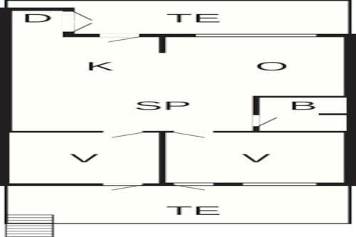 a diagram of a diagram of a molecule at 4 person holiday home in Bogense-By Traum in Bogense