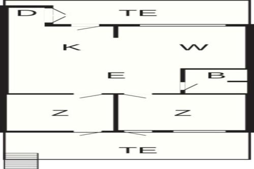 a diagram of a diagram of a molecule at 4 person holiday home in Bogense-By Traum in Bogense