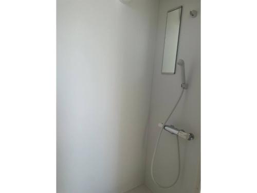 a shower in a bathroom with a glass shower stall at Shirahama Village - Vacation STAY 52778v in Minamiboso