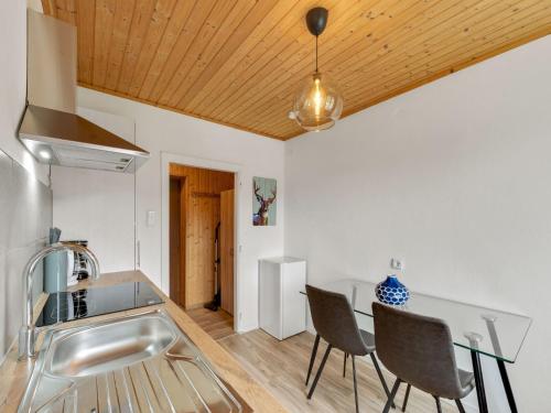 Η κουζίνα ή μικρή κουζίνα στο Apartment in Sankt Lambrecht near Ski Lift
