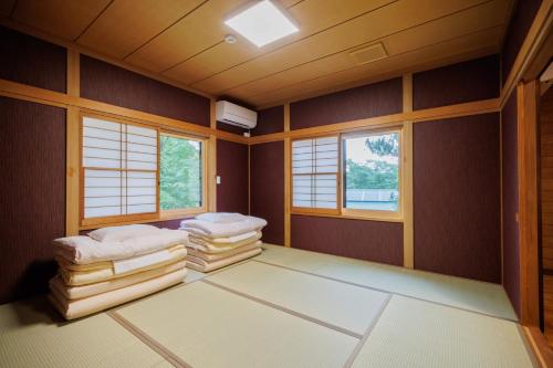 Postel nebo postele na pokoji v ubytování 1841-Iyashi- - Vacation STAY 72522v