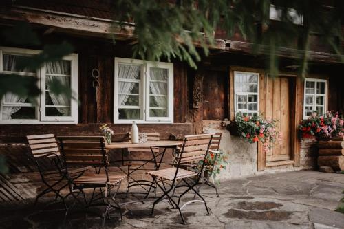 Bygningen som feriehuset ligger i