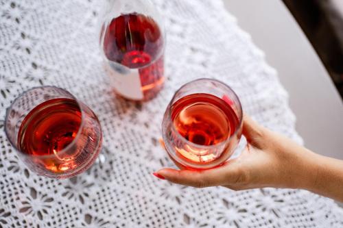 Nápoje v ubytování Menta Apartman