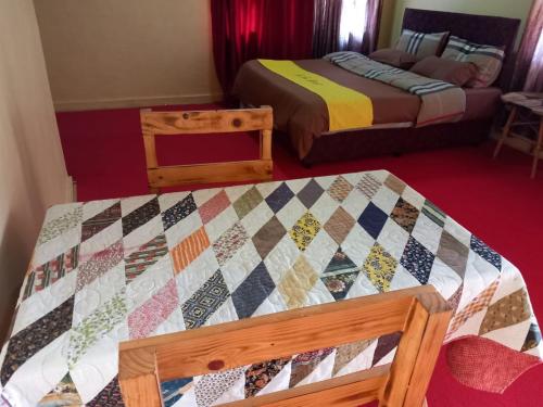 Postel nebo postele na pokoji v ubytování Le Tai Village Homestay
