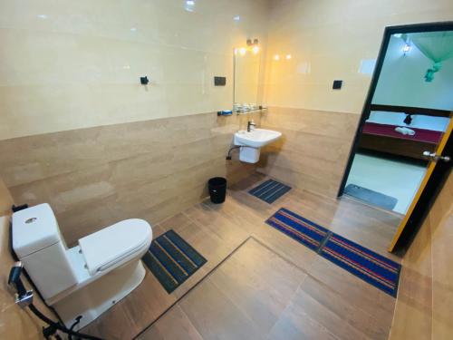 Koupelna v ubytování RR Home Stay