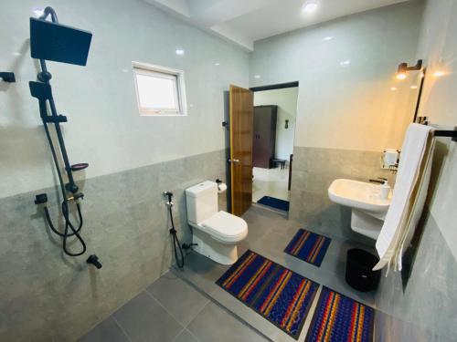 Koupelna v ubytování RR Home Stay