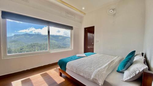 Misty Munnar Cliff Heavenにあるベッド
