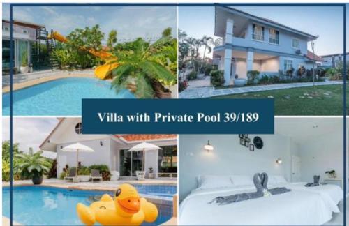 Πισίνα στο ή κοντά στο Baan Kiang Lay Phu View Private Pool Villa in Central Hua Hin