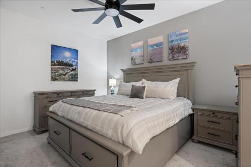 Кровать или кровати в номере GRH14641 - Charlotte Harbor Area - 2 Bed 2 Baths Condo