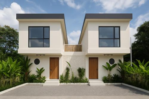 a rendering of a villa in a house at Kedungu Village by Hello Summer in Tabanan
