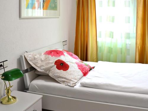 Postel nebo postele na pokoji v ubytování Pension Gino