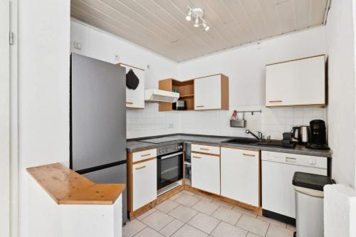 Η κουζίνα ή μικρή κουζίνα στο Apartment B - 5 Personen