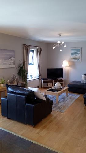 Χώρος καθιστικού στο Apt 7A Waterfoot Apartment