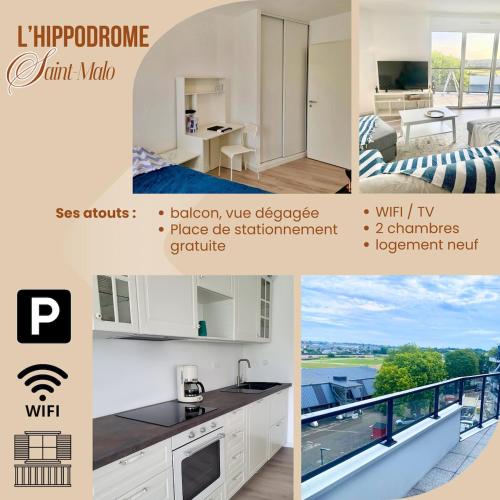 T3 - grand balcon - Wifi - parking