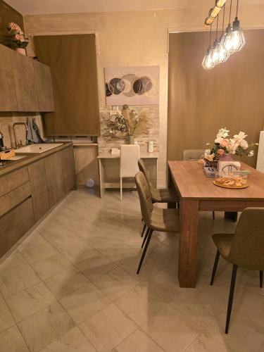 Dapur atau dapur kecil di Affittacamere Sasso