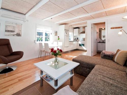 พื้นที่นั่งเล่นของ 6 person holiday home in Skagen