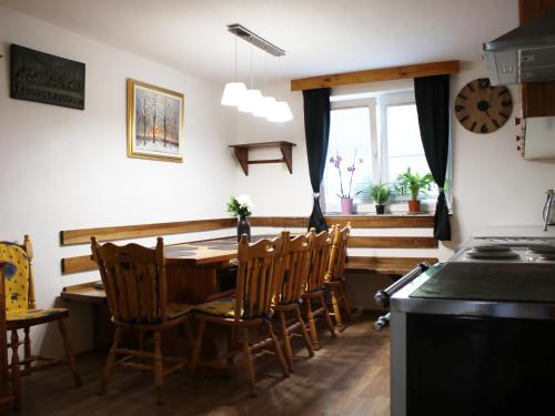 Kuchyň nebo kuchyňský kout v ubytování Vineyard cottage Ranč pri Hanzeku