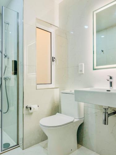 Un baño de Danny house