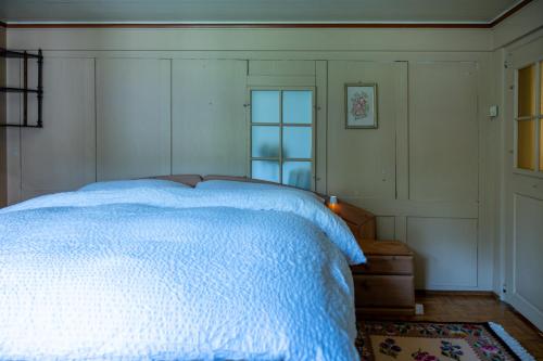 Wohnhaus Münzmühle in Appenzellにあるベッド