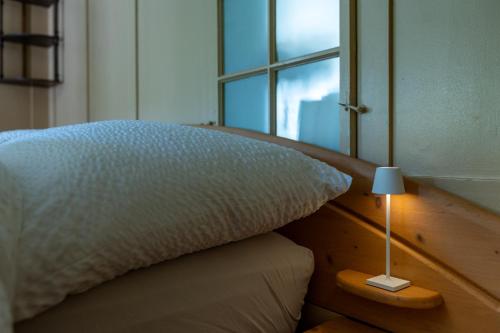 Wohnhaus Münzmühle in Appenzellにあるベッド