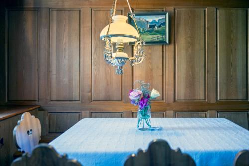 Wohnhaus Münzmühle in Appenzellにあるベッド