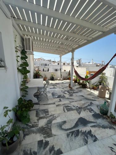 Μπαλκόνι ή βεράντα στο Bellissimo apartment Naxos