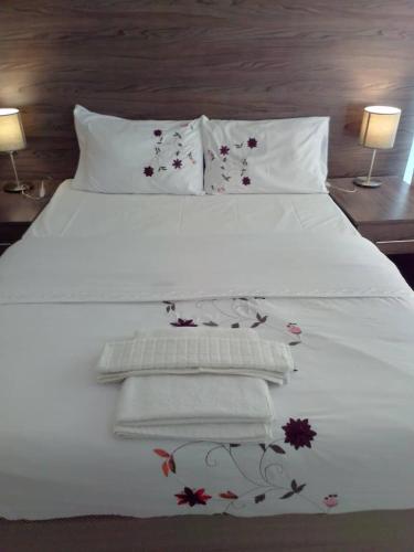 Llit o llits en una habitació de Townsend Cottages