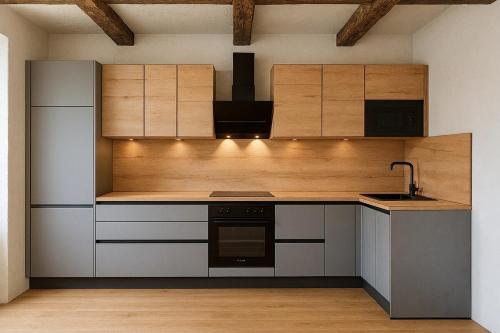 Una cocina o cocineta en Kleinberg Chalet
