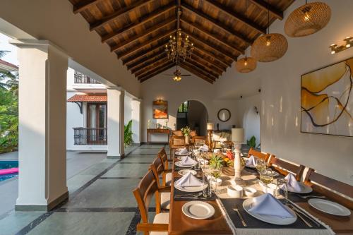 Εστιατόριο ή άλλο μέρος για φαγητό στο Villa Anjor, Villas By Noor