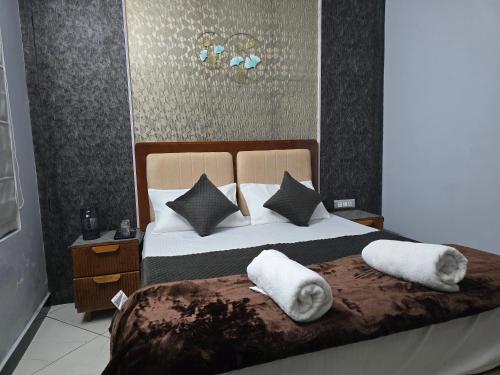 Postel nebo postele na pokoji v ubytování Nest Resort