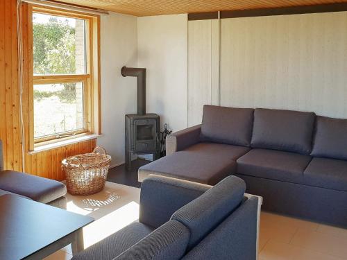 Ruang duduk di 4 person holiday home in Augustenborg-By Traum
