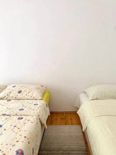 Ένα ή περισσότερα κρεβάτια σε δωμάτιο στο Apartment Green Heaven