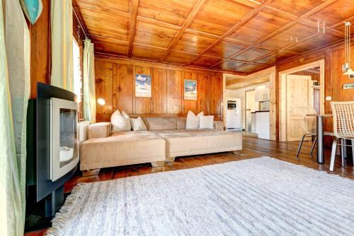 Postel nebo postele na pokoji v ubytování Appartement Walserstuba by A-Appartments