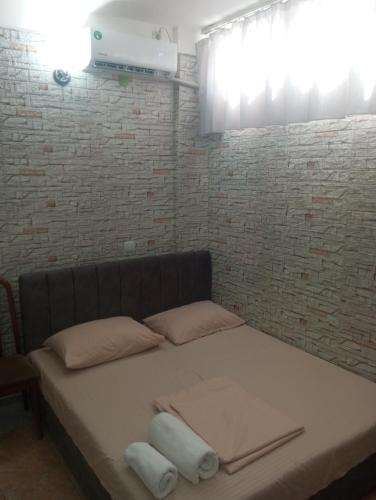 Ένα ή περισσότερα κρεβάτια σε δωμάτιο στο Paronyan apartment